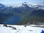 segeln und Schnee - in Nordnorwegen