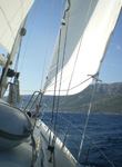 Kreuzen zur Insel Hvar - Yachtcharter Schweden, Mitsegeln Schweden