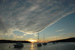 Wolkenstimmung - Yachtcharter Schweden, Mitsegeln Schweden