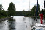 südliche Einfahrt nach Stockholm - Yachtcharter Schweden & Mitsegeln
