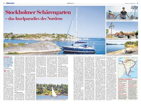 Stockholmer Schärengarten - im Inselparadies des Nordens - Yachtcharter Schweden & Mitsegeln